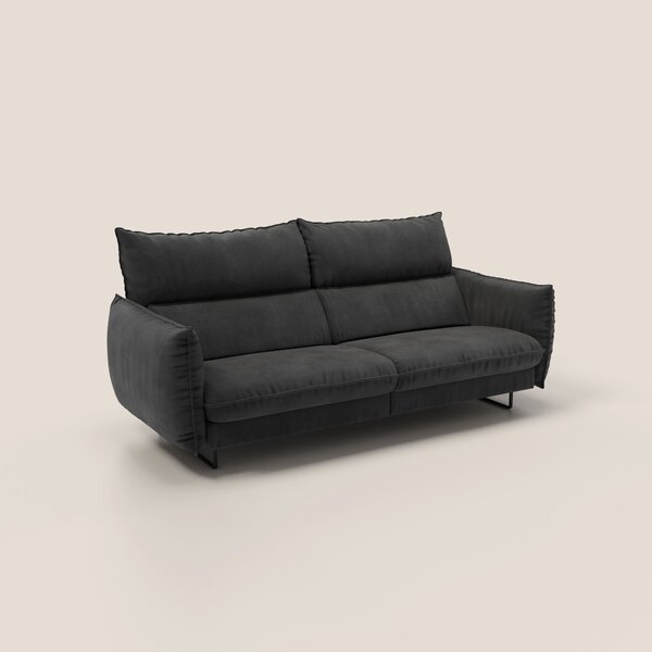 Monamour Divano dal design moderno con opzione relax elettrico in micr