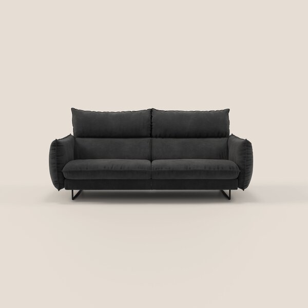 Monamour Divano dal design moderno con opzione relax elettrico in micr