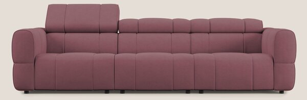 Giotto Divano modulare a 3 sedute con opzione relax elettrico in micro