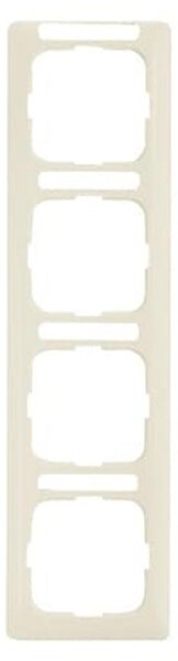 Busch-Jaeger 1724 NSKA-212 Busch-Duro 2000® SI Cornice di copertura lineare, quadrupla, bianca