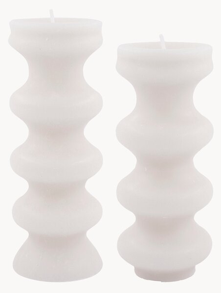 Set di 2 candele fatte a mano Mura