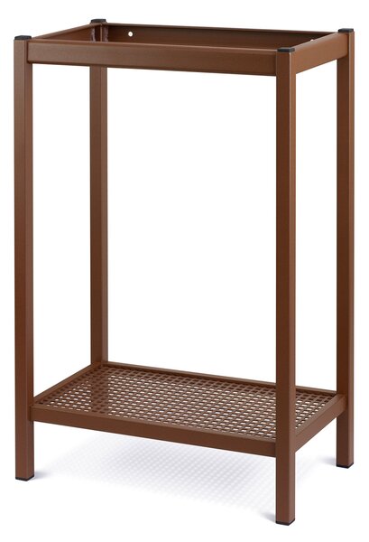 Supporto per Lavello Delfi 50,5x28,5x75 cm in Ferro Zincato SUP25-R Ruggine