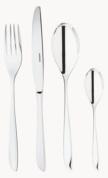 Set di posate in acciaio inossidabile Leaf, varie misure
