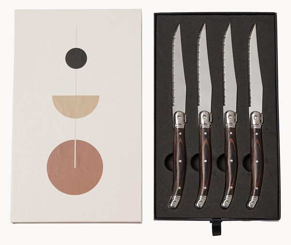 Set di 4 coltelli da bistecca Gigaro
