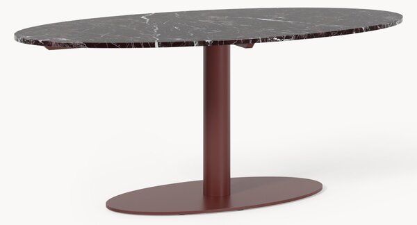 Tavolo ovale in marmo Miley, 180 x 90 cm
