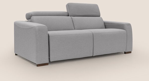 Poseidon divano letto + relax elettrico in tessuto smacchiabile imperm