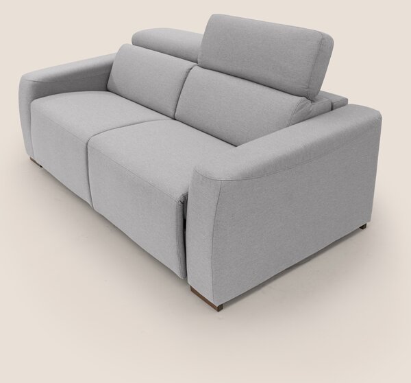 Poseidon divano letto + relax elettrico in tessuto smacchiabile imperm