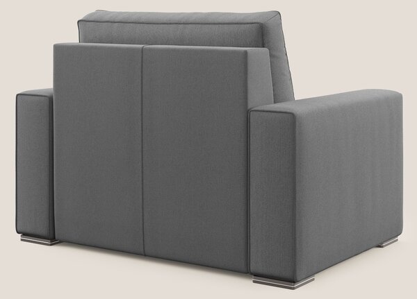 Dream poltrona letto in tessuto smacchiabile T05 antracite