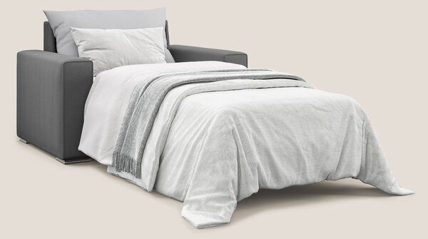 Dream poltrona letto in tessuto smacchiabile T05 antracite