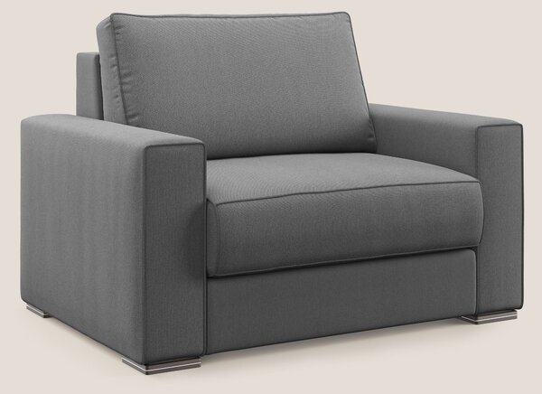 Dream poltrona letto in tessuto smacchiabile T05 antracite