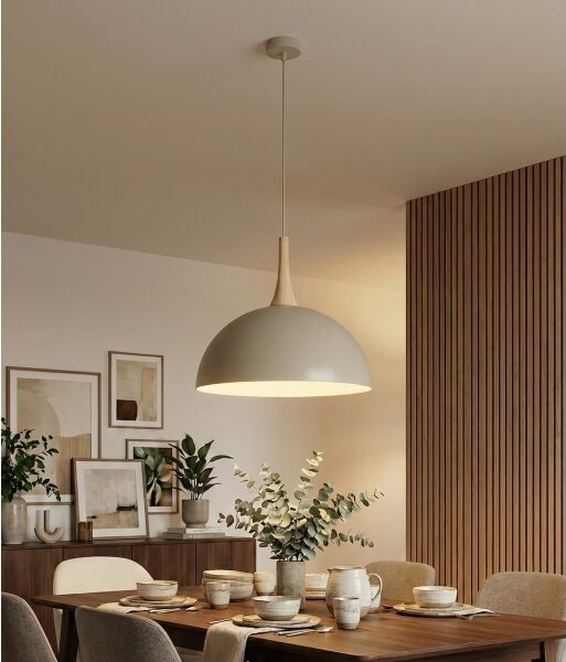 Lampada a sospensione con cavo NAUTICA 1xGX53/12W/230V beige