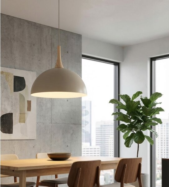 Lampada a sospensione con cavo NAUTICA 1xGX53/12W/230V beige