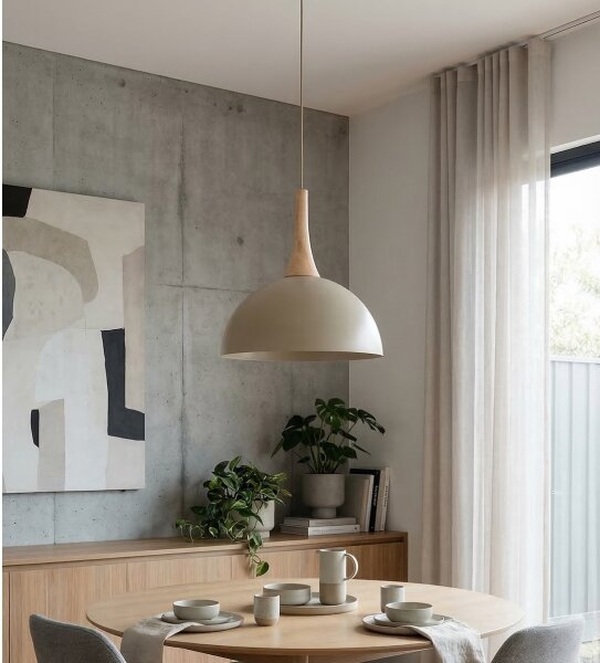 Lampadario sospeso su cavo NAUTICA 1xGX53/12W/230V, beige