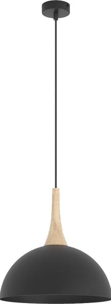 Lampadario a sospensione con cavo NAUTICA 1xGX53/12W/230V nero