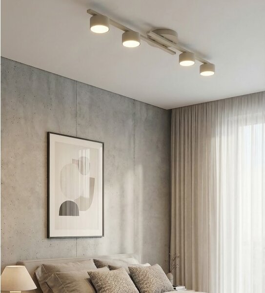 Plafoniera FRAGMENT 4xGX53/12W/230V beige