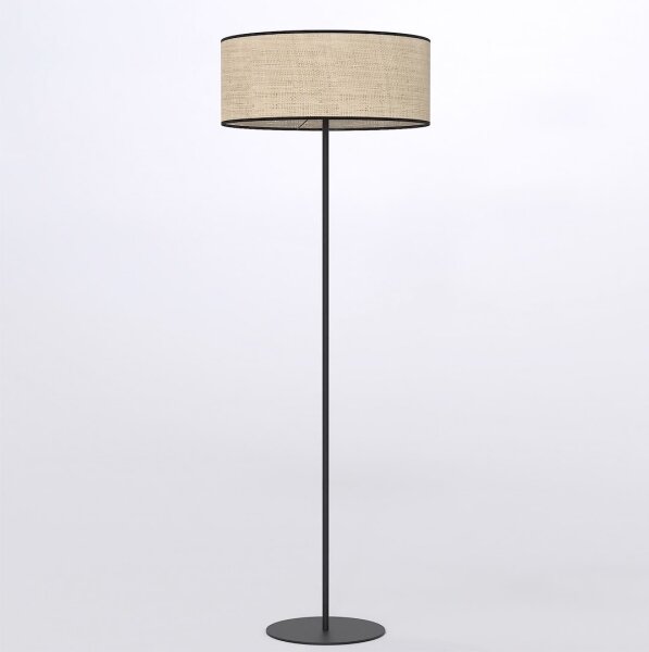 Lampada da terra ECO 1xE27/15W/230V beige/rattan