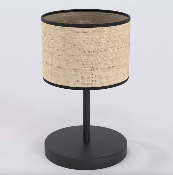 Lampada da tavolo ECO 1xE27/15W/230V beige/rattan