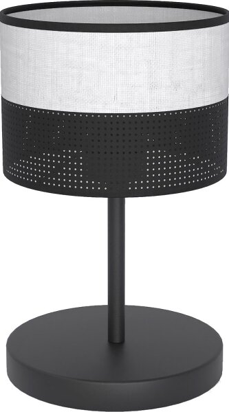 Lampada da tavolo KARBON 1xE27/15W/230V nera/grigia