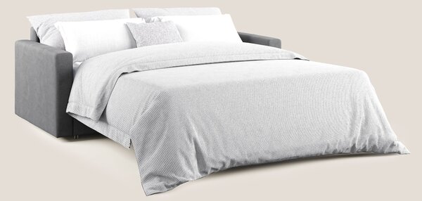 Chris Divano letto in microfibra smacchiabile T11 grigio