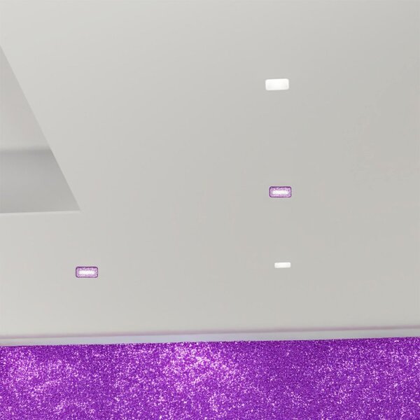 Faretto incasso quadrato lampadari bartalini eveil fp35 gu10 led gesso - Lampadari Bartalini Gesso