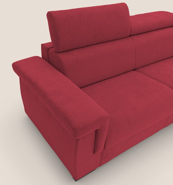 Bjorn divano letto sfoderabile con materasso H18 cm e poggiatesta recl