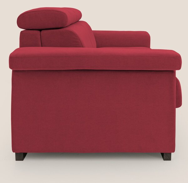 Bjorn divano letto sfoderabile con materasso H18 cm e poggiatesta recl