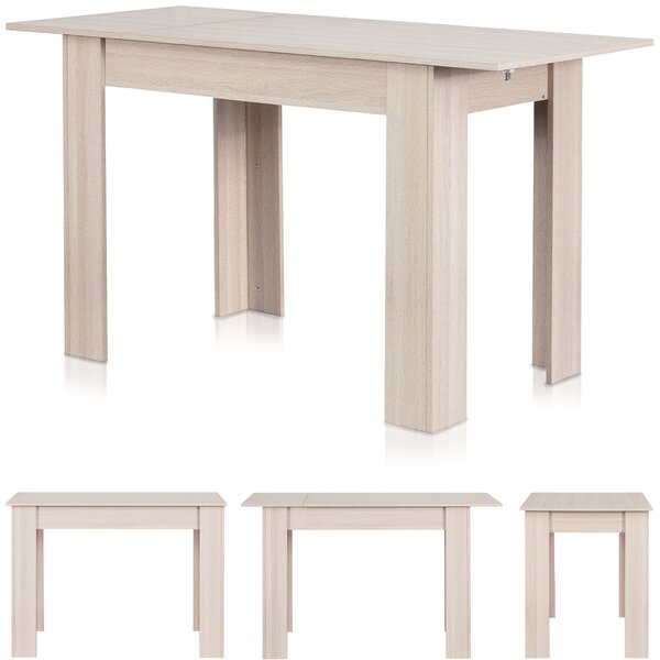 Tavolo Allungabile Cucina Sala Pranzo 110-150x70x78 cm in Legno Olmo