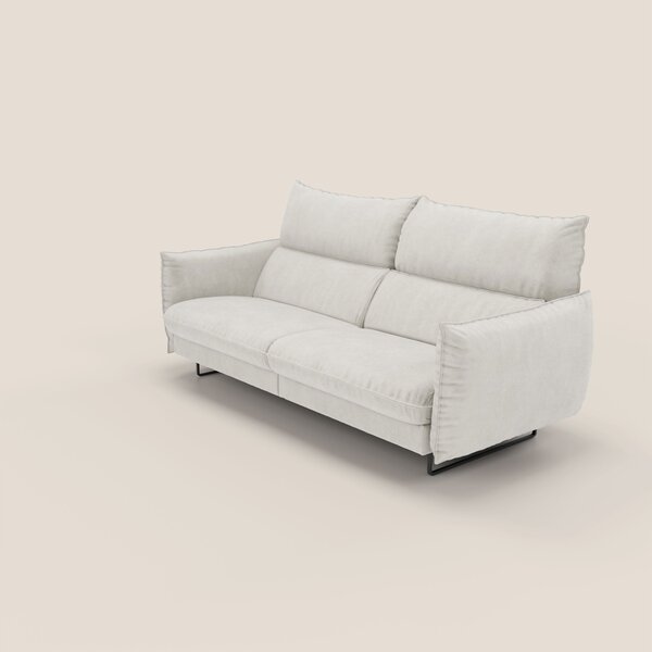Monamour Divano dal design moderno con opzione relax elettrico in micr