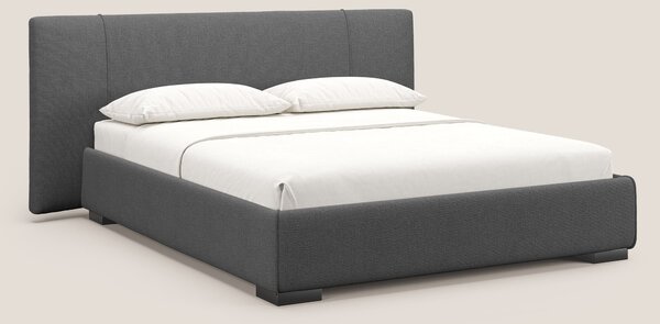 Omero letto imbottito contenitore sfoderabile in tessuto fiammato impe