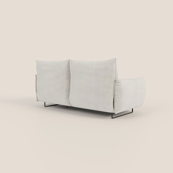 Monamour Divano dal design moderno con opzione relax elettrico in micr