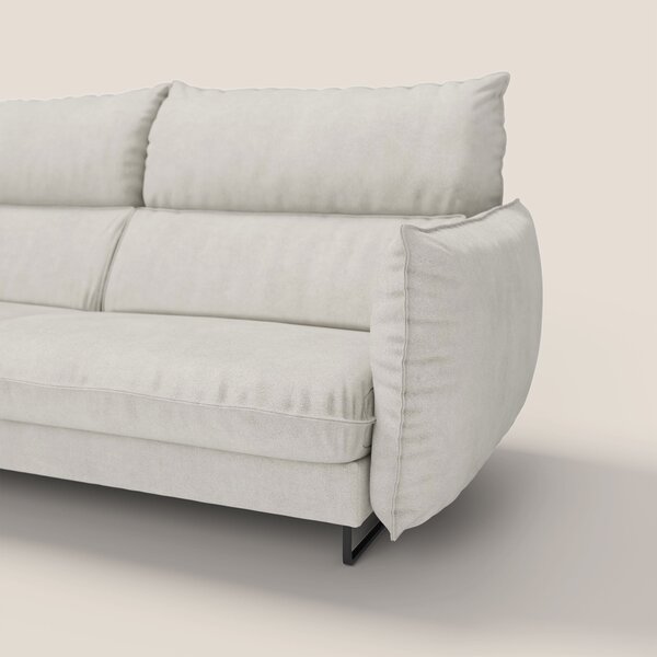 Monamour Divano dal design moderno con opzione relax elettrico in micr