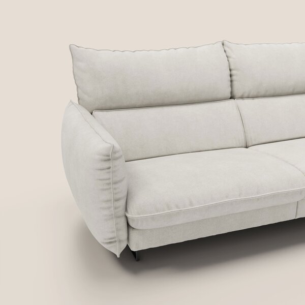 Monamour Divano dal design moderno con opzione relax elettrico in micr