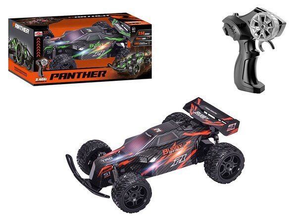 Auto Radiocomandata Panther Scala 1/14 con Batteria Ricaricabile e Luci