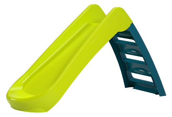 Scivolo per Bambini Pieghevole a 3 Gradini Verde