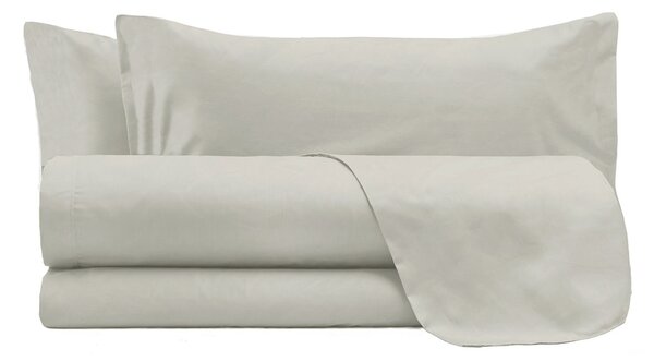 Set Lenzuola Matrimoniale Sopra Sotto e 2 Federe Linea Water Washed Sabbia