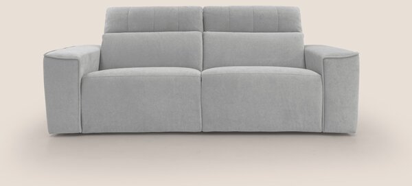 Clark Divano modulare con opzione relax elettrico in tessuto smacchiab