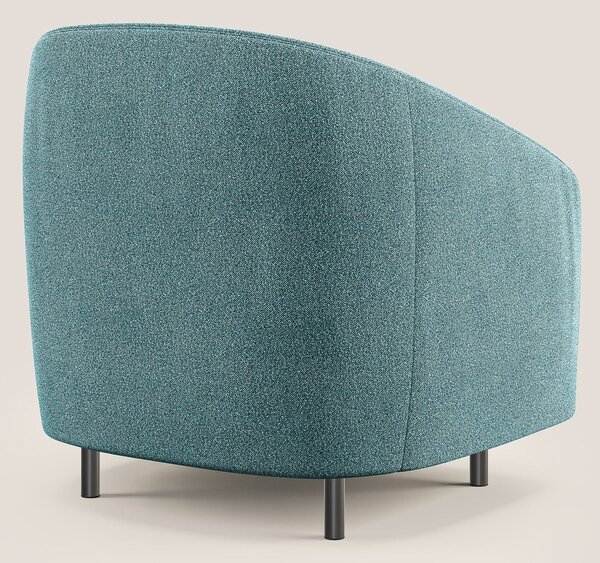 Pandora Poltroncina in morbido tessuto bouclé impermeabile T07 azzurro