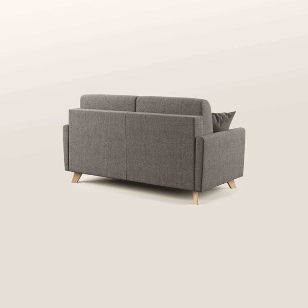 Edgar divano letto matrimoniale in tessuto felis impermeabile T03 talp