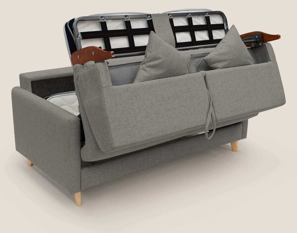 Edgar divano letto matrimoniale in tessuto felis impermeabile T03 talp