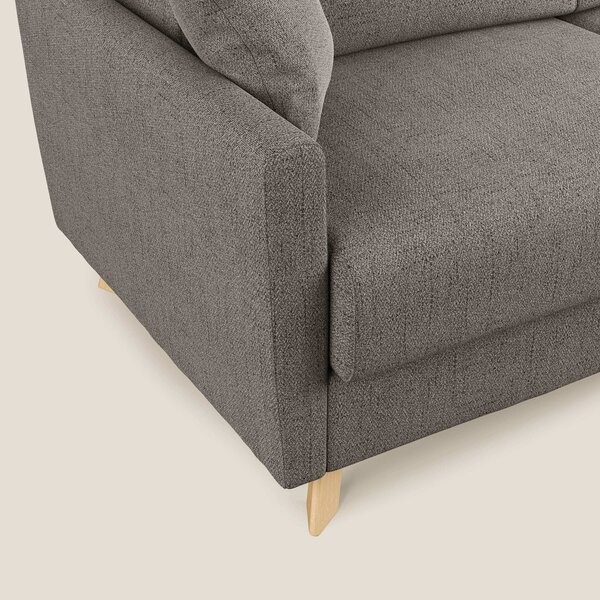Edgar divano letto matrimoniale in tessuto felis impermeabile T03 talp
