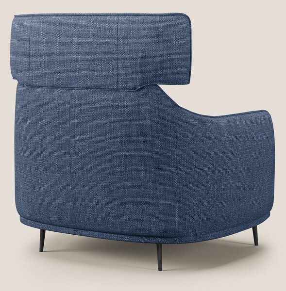 Zelda Poltroncina dal design moderno in morbido tessuto impermeabile T