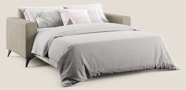 Pegaso divano letto con poggiatesta reclinabili e rivestimento T02 bei
