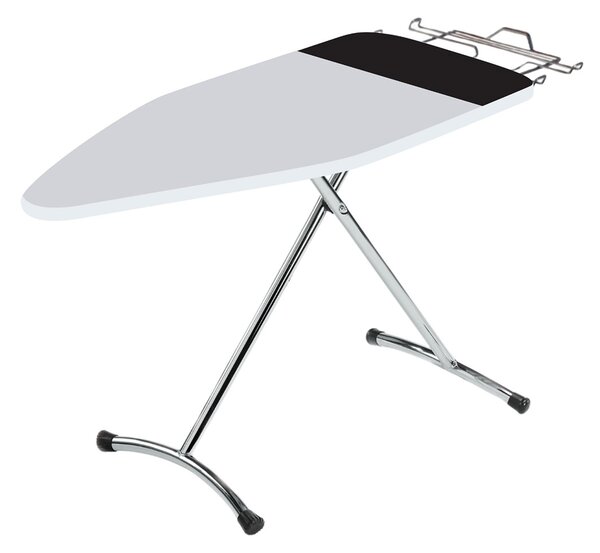 Asse da Stiro Luxor 123x48 cm Area Ignifuga Salvaspazio Altezza Regolabile