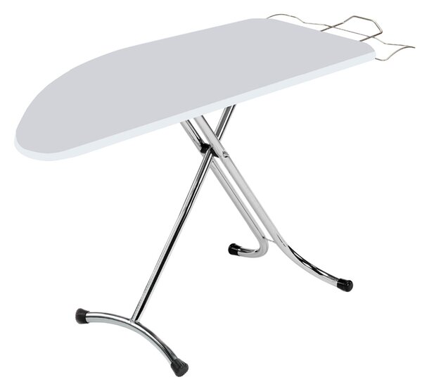 Asse da Stiro Confort Plus 125x48 cm con Supporto per Caldaia Estraibile In Acciaio