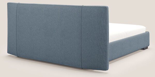 Omero letto imbottito contenitore sfoderabile in tessuto fiammato impe