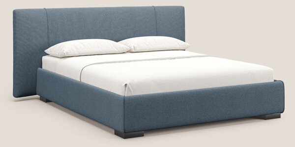 Omero letto imbottito contenitore sfoderabile in tessuto fiammato impe