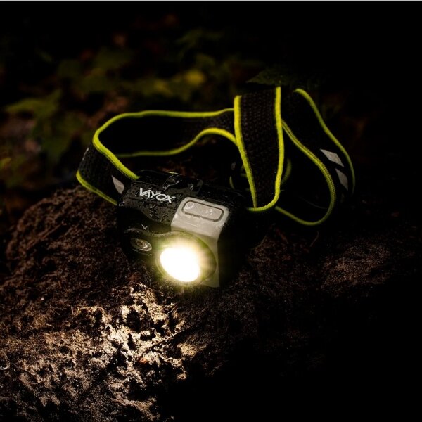 Lampada frontale ricaricabile LED dimmerabile LED/10W/5V/3xAAA IP66 800 lm 1000 mAh