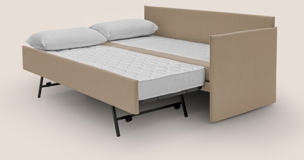 Durini Divano duplex con doppio letto in tessuto simil cotone impermea