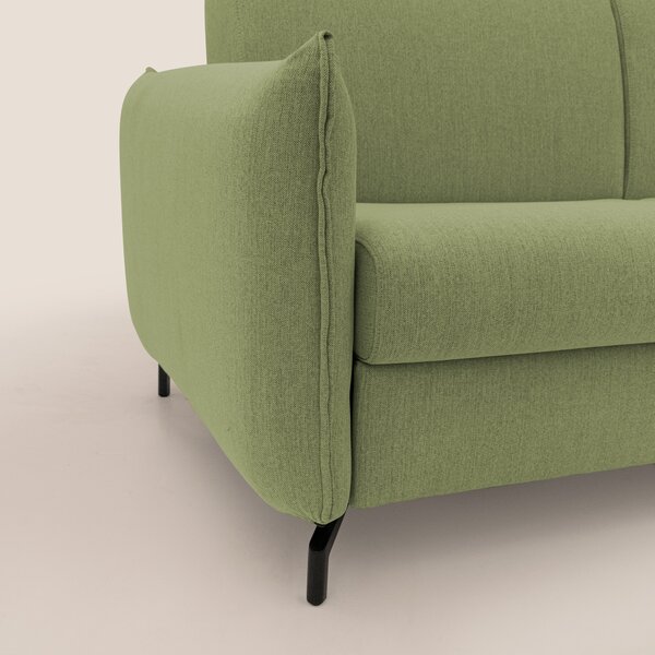 Scarlet divano letto in tessuto misto cotone impermeabile T19 verde