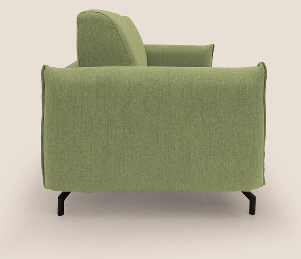 Scarlet divano letto in tessuto misto cotone impermeabile T19 verde